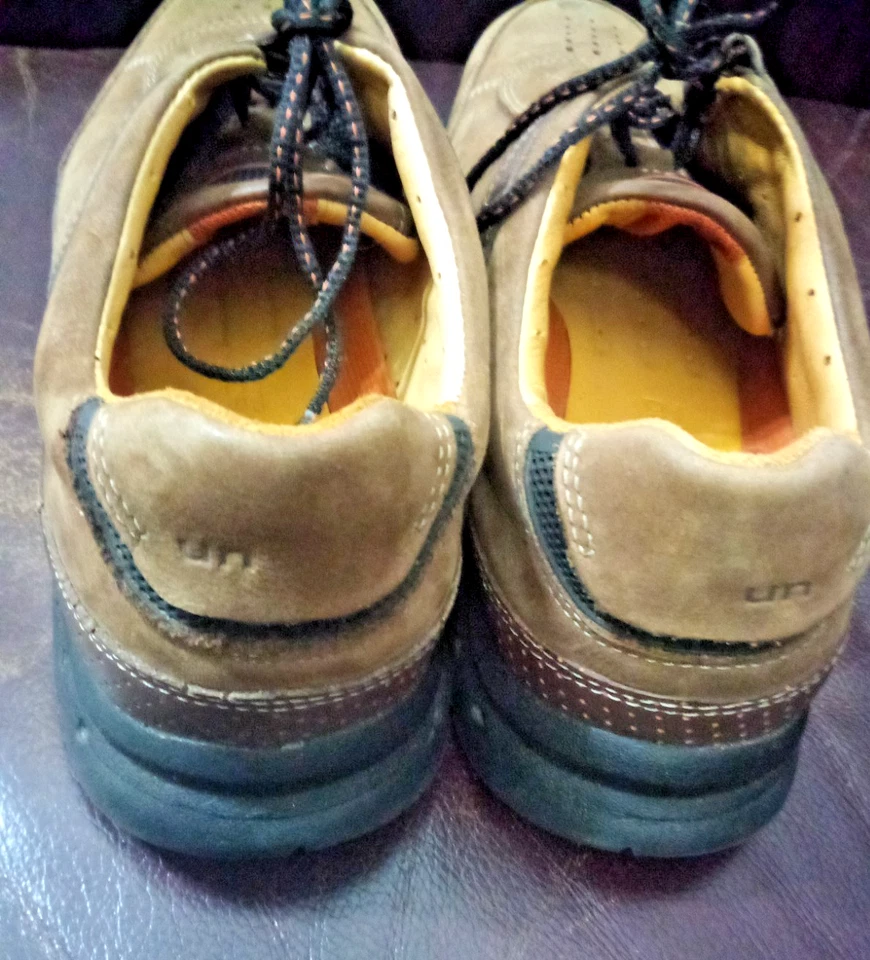 Zapatos Oxford Clarks para mujer talla 9,5 M de cuero tostado sin estructura Foto 3 de 4