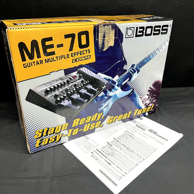 Boss ME-70 Multi-Effekt-Gitarrenpedal-Prozessor mit Box getestet funktioniert...