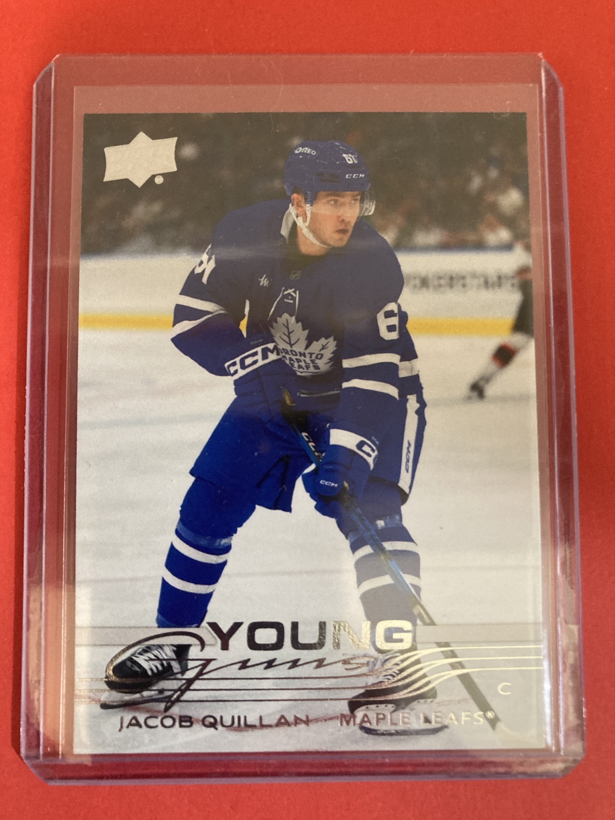 2025-26 Upper Deck Series 1 Jacob Quillan Young Guns RC #241 Toronto Maple Leafs