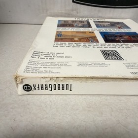 Fighting Street (Street Fighter 1) for TurboGrafx CD, Complete In Cardboard Box!