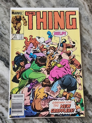 The Thing #33 (Marvel 1985) (Newsstand)
