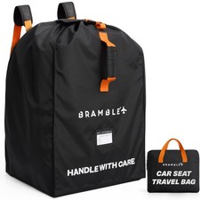 Car Seat Travel Bag for Airplane Gate Check - Water Resistant Ballistic Nylon...