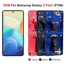 New OLED For Samsung Galaxy Z Flip7 F766 OEM Display Touch Screen Replacement US