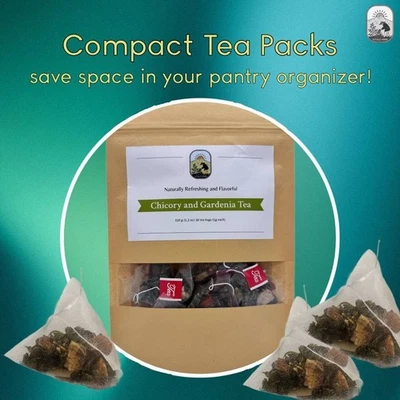 VITALSHERB Vitals Herb Original Chicory And Gardenia Herbal Tea Kidney Support Tea