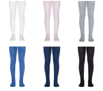 #19С-188СПЕ(000) - Conte/Esli Kids Classic Solid Cotton Tights for Girls & Boys