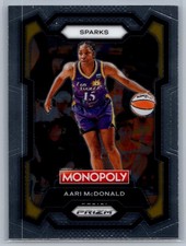 2024 Panini Prizm Monopoly WNBA #30 Aari McDonald Los Angeles Sparks