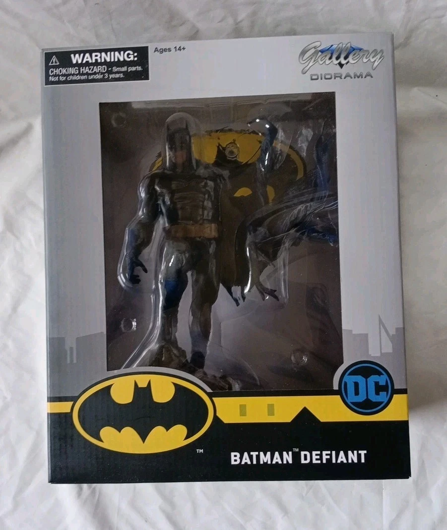 Diamond Select Toys- Figurine en PVC Batman Comic de DC Gallery, FEB192439, Bleu/Gris : Diamond