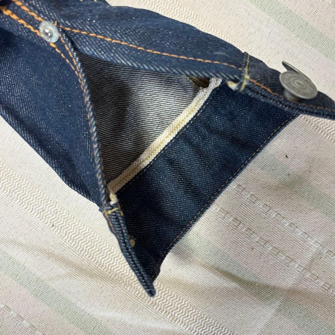 VISVIM 101 Denim Jacket Second Type Dark Blue Siz… - image 7