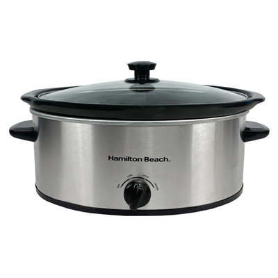 Hamilton Beach, The Family Favourite Schongarer, 6,5 l, silber, HBSC070S