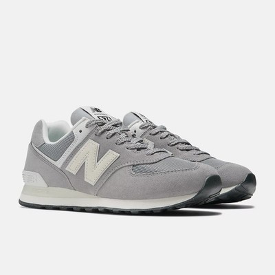 New Balance 574 U574UL2 Grey Off White Width D Lifestyle Shoes | eBay