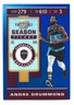 /99 Blue Prizm 2019-20 Panini Contenders Optic Andre Drummond #27 Basketball NBA
