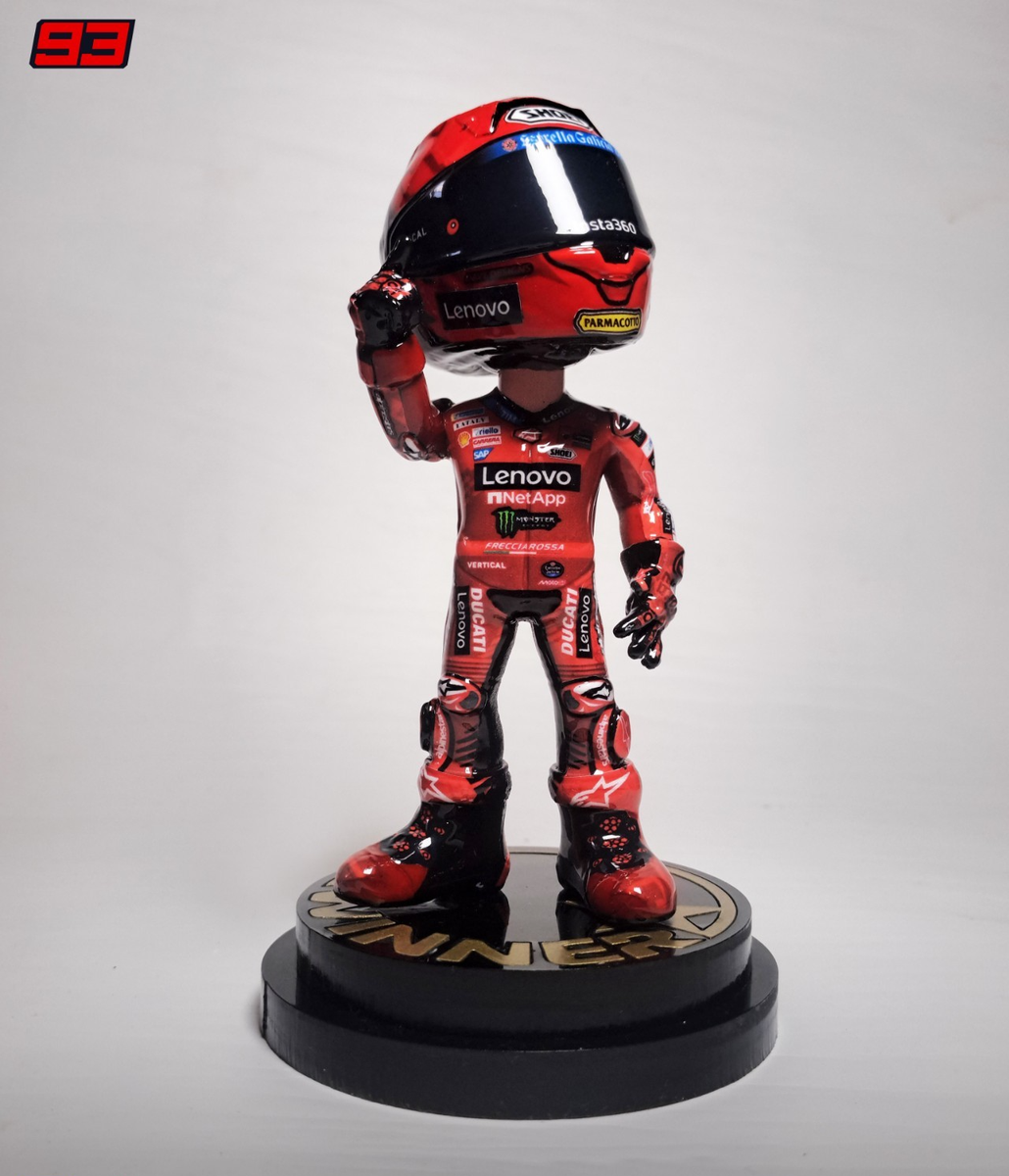 Action Figure Marc Marquez MotoGP (FREE DISPLAY BASE) 2025 WINNER