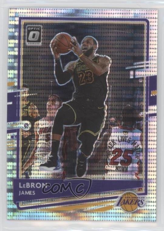 2020-21 Panini Donruss Optic Target Box Set Pulsar Prizm LeBron James #13 0ij1