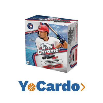 2025 Topps Chrome Updates MLB Baseball Mega Box