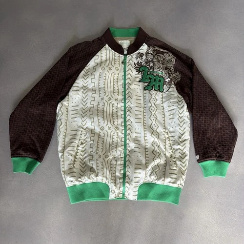Vintage Live Mechanics LRG Jacket 3XL Y2K Hip Hop Streetwear Deadstock 2000 - product listing photo