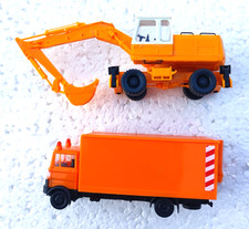 WIKING H0 Konvolut Automodelle Lkw Anhänger Zugmaschine Spedition 1:87 Eisenbahn