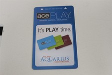 AQUARIUS CASINO RESORT ACE PLAY ROOM KEY LAS VEGAS
