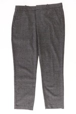 ✨ Zara Stoffhose Hose für Damen Gr. 42, L hahnentritt grau aus Baumwolle ✨