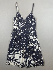 American Eagle Outfitters Women’s Navy White Floral Sundress S/P Petite