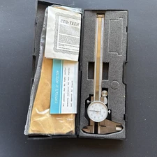 Vintage Cen Tech 6 Inch Dial Caliper CEN-TECH