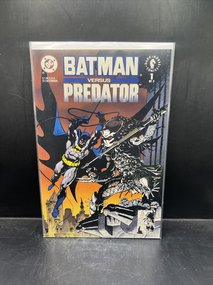 Batman versus Predator #'s 1 & 3. 1992. DC Comics (B53)(26