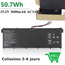 15,2V 3600mAh Batterie AC14B7K pour Acer Swift 3 SF313-51 SF314-55 SF314-56