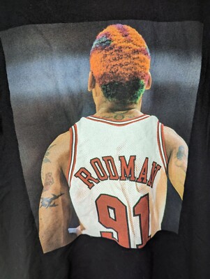 Hardwood classics Mitchell & Ness NBA Dennis Rodman 91 T