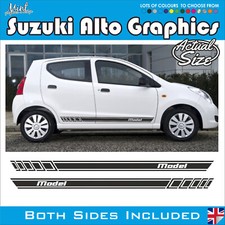 Suzuki Alto Streifen Aufkleber Sticker Auto Swift Vinyl Grafik 012