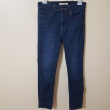 Levi Strauss Size 29 Slimming Skinny Jean Dark Wash 5 Pocket