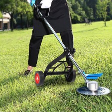 Portable Grass Trimmer Support Wheels Electric Brush Cutter Lawn Mower Assistant