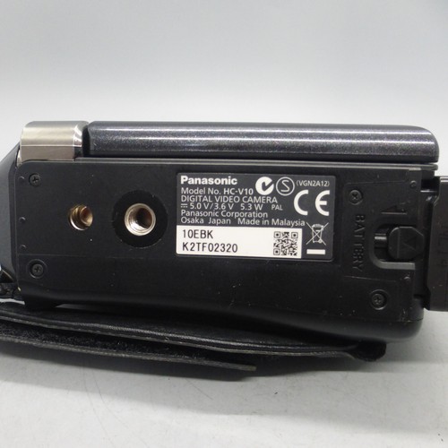 Panasonic HC-V10 Handheld High Definition Camcorder Black Tested - Picture 6 of 8