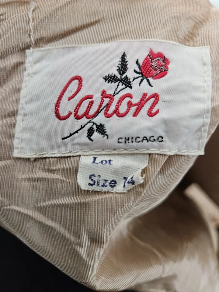 60s 70s Vintage Women's Disco Glamrock New Years Shimmer New Year's Party Dress - Image 3 of 4