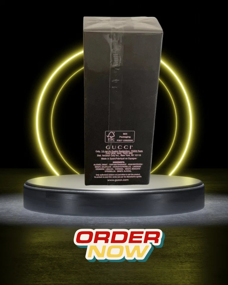 Flora Gorgeous Gardenia de Gucci Eau De Parfum Spray Sellado/Marcado Foto 2 de 4