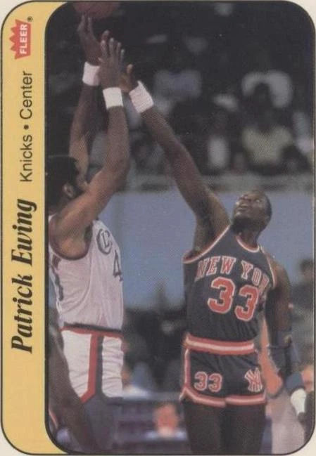 1986-87 Fleer - Patrick Ewing #6