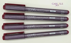 copic multiliner wine
