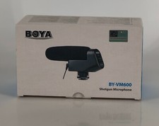 BOYA BY-VM600 Cardioid Directional Shotgun Condenser Microphone for DSLR Camera