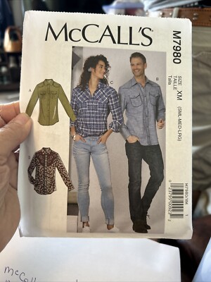 McCall Sewing Pattern – Various Styles For Fashion, Crafts & Home Decor, Sizes S-M-L-XL