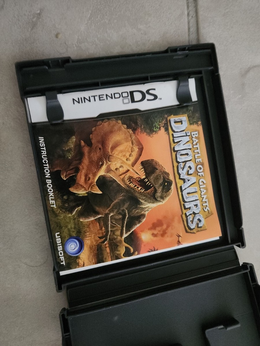 Battle of Giants: Dinosaurs (Nintendo DS) - Complete W/ Manual