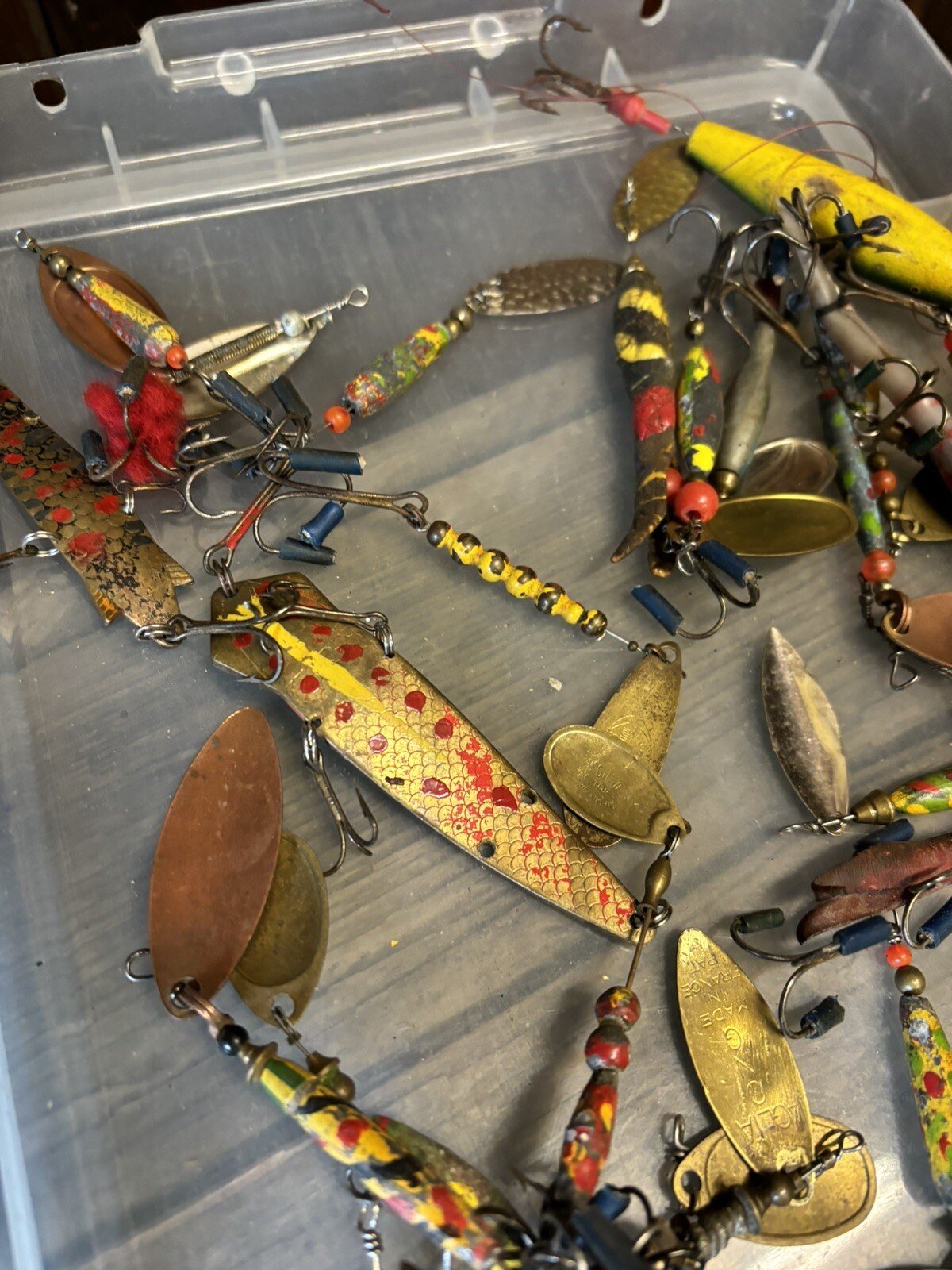 Job Lot Of Fishing Spinners eBay