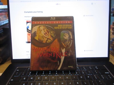 WATCH ME WHEN I KILL BLU-RAY Special Edition BRAND NEW Sealed free ship!!!