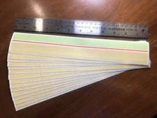 10 Mrs Grossmans Vellum Deckle Lines Border Stickers Shapes Graphic Frame 