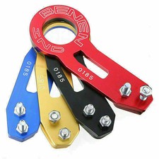 Universal Auto Tow Hook Abschlepphaken Rennsport Abschleppöse ZXt Benen Logo Rot