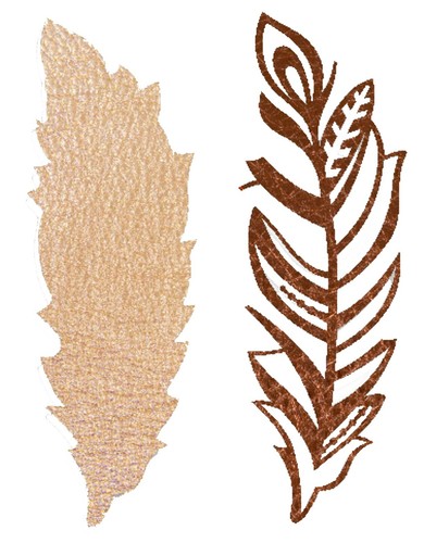 Sizzix Leather 3 1/2" x 9 1/8" Sand Lambskin #660702 Retail $9.99 - Picture 10 of 10