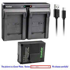 Kastar Battery Dual Charger for GoPro AHDBT-201 GoPro AHDBT-301 GoPro ACARC-001