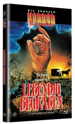 LEBENDIG BEGRABEN - BURIED ALIVE - Edgar Allan Poe - Große IP Blu-Ray Hartbox