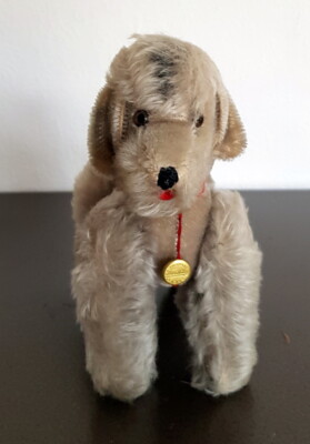 Original Hermann Teddy Hund Schnauzer alt 