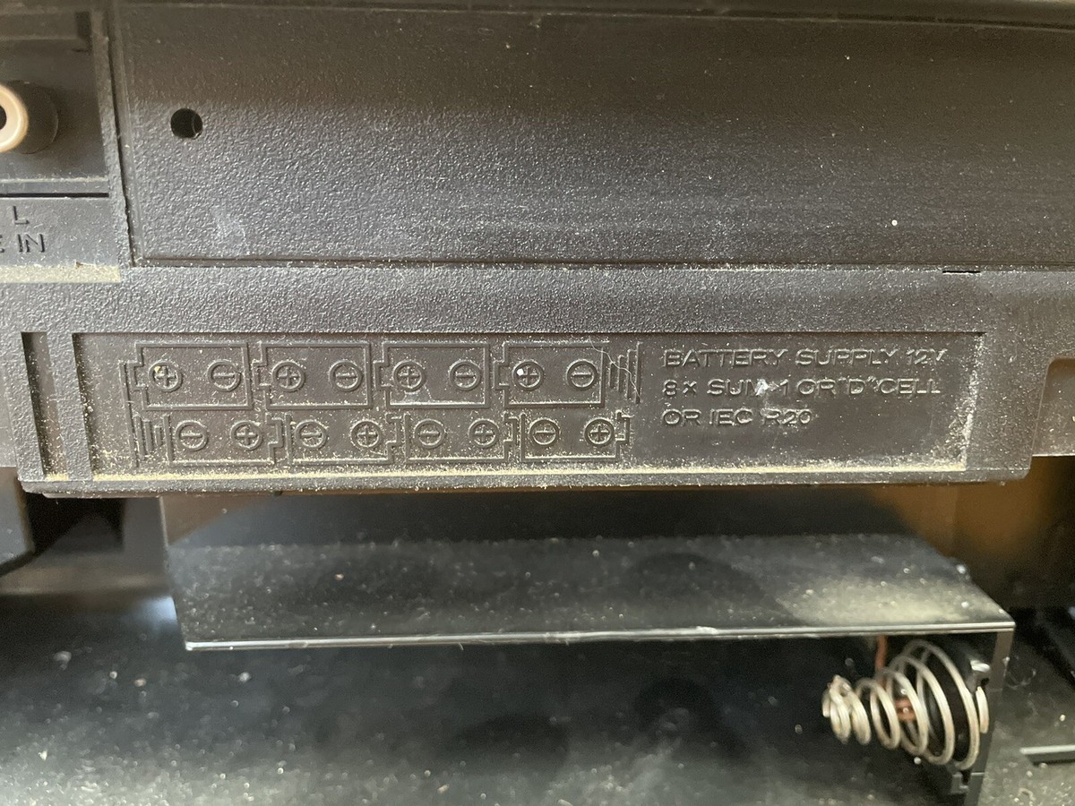 Ghetto Blaster Hitachi TRK-3D5E Vintage – Radio K7 Boombox Des Années 80, état Fonctionnel