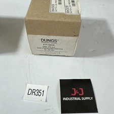 New Dungs Gas Pressure Switch 217-341A 12-60 WC Warranty 🇺🇸