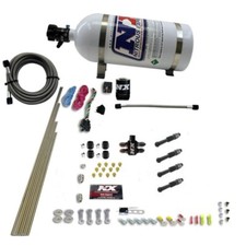 Nitrous Express Dry Direct Port Nitrous Kit 4 Cyl W10lb Bottle