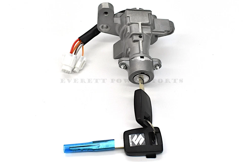 Ignition Switch Lock Set GSXS1000 16-17 OEM Suzuki Gas Cap Helmet Set #T227 - Image 3 of 4